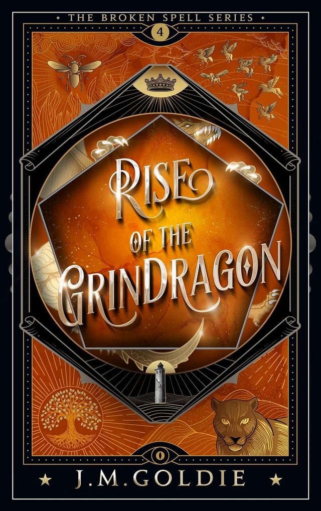 Cover of Rise of the Grindragon, book 4